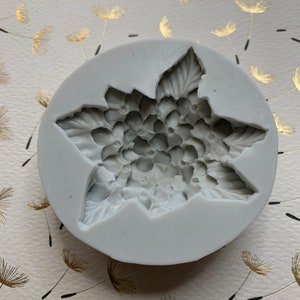 Hydrangeas Silicone Mold 3D 2.25”Diameter .75”Depth