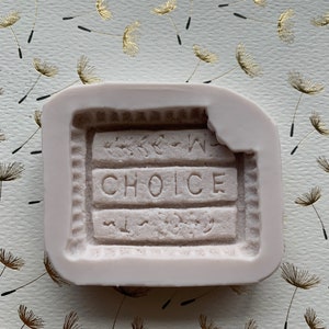 Cookie Silicone Mold 3D
