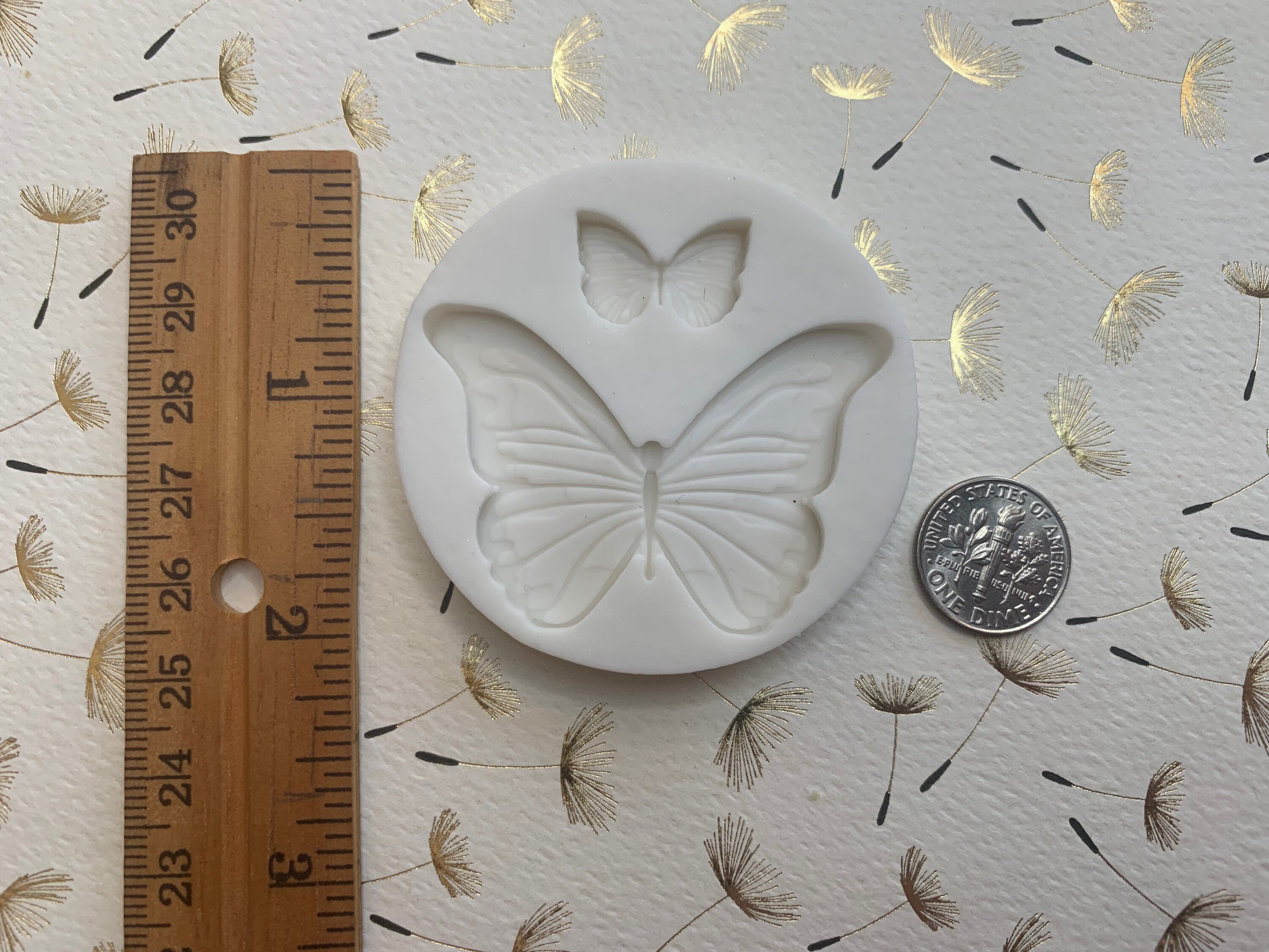 STL file butterfly butterfly silicone mold 🦋・3D printing