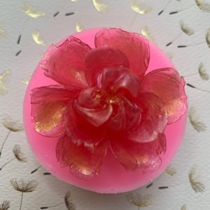 Sakura Cherry Blossom Flower Silicone 3D 2”Long 2 Wide 1”Depth