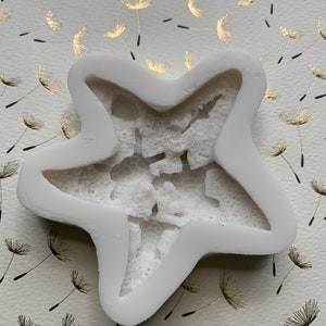 Starfish and SeaTurtles Ocean Themed Silicone Mold 3D 3” Long 3”Wide .75” Depth