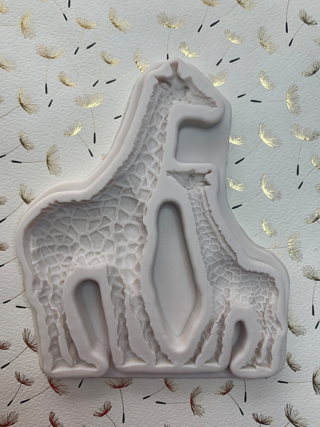 Giraffes Silicone Mold 3D LG Giraffe 5tall 3 Wide Small Giraffe 3