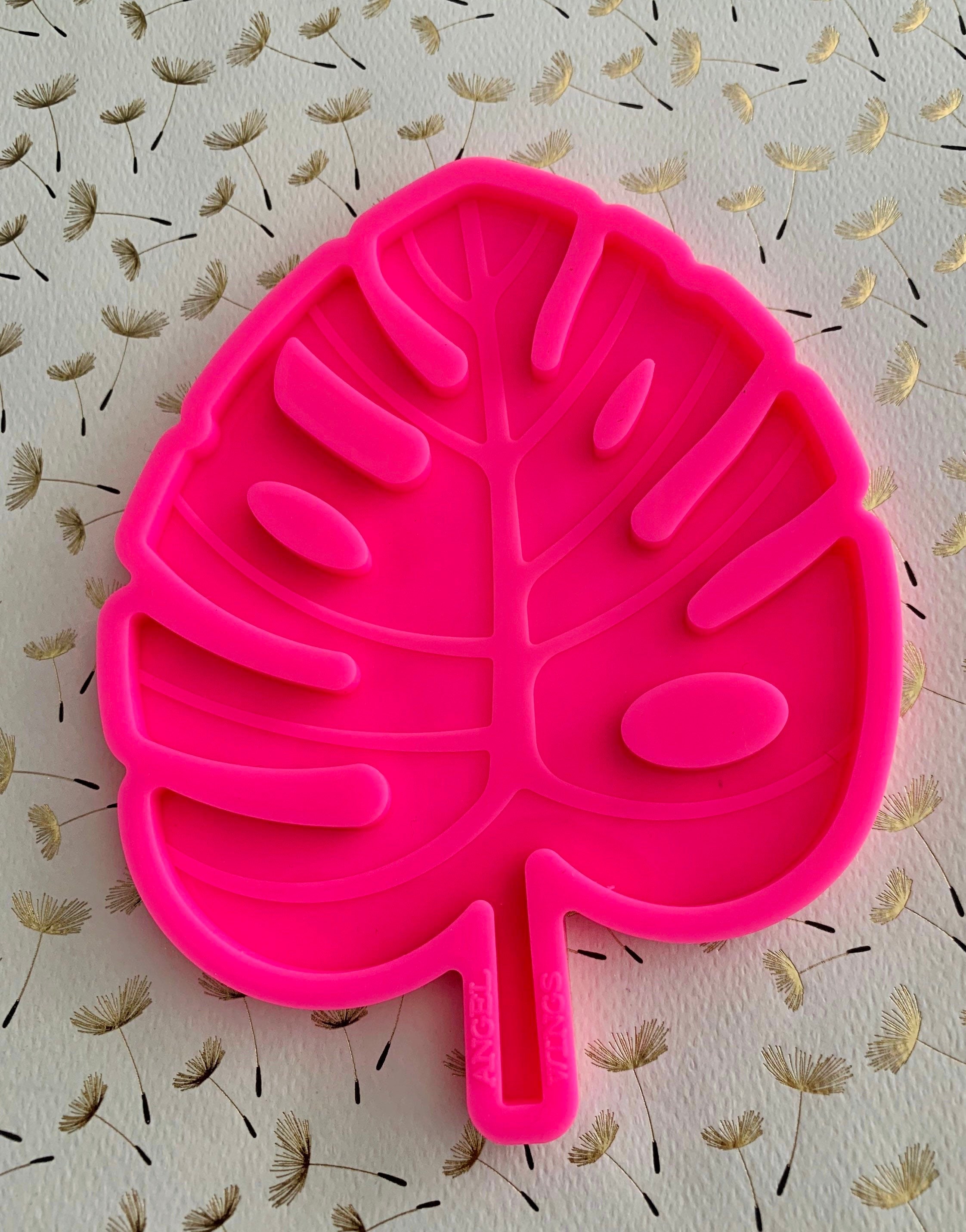 Cute Angel Rubber Silicone Molds For Soap Making Pink Color 7.6