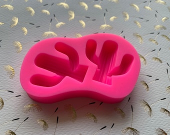 Cactus Silicone Mold 3D