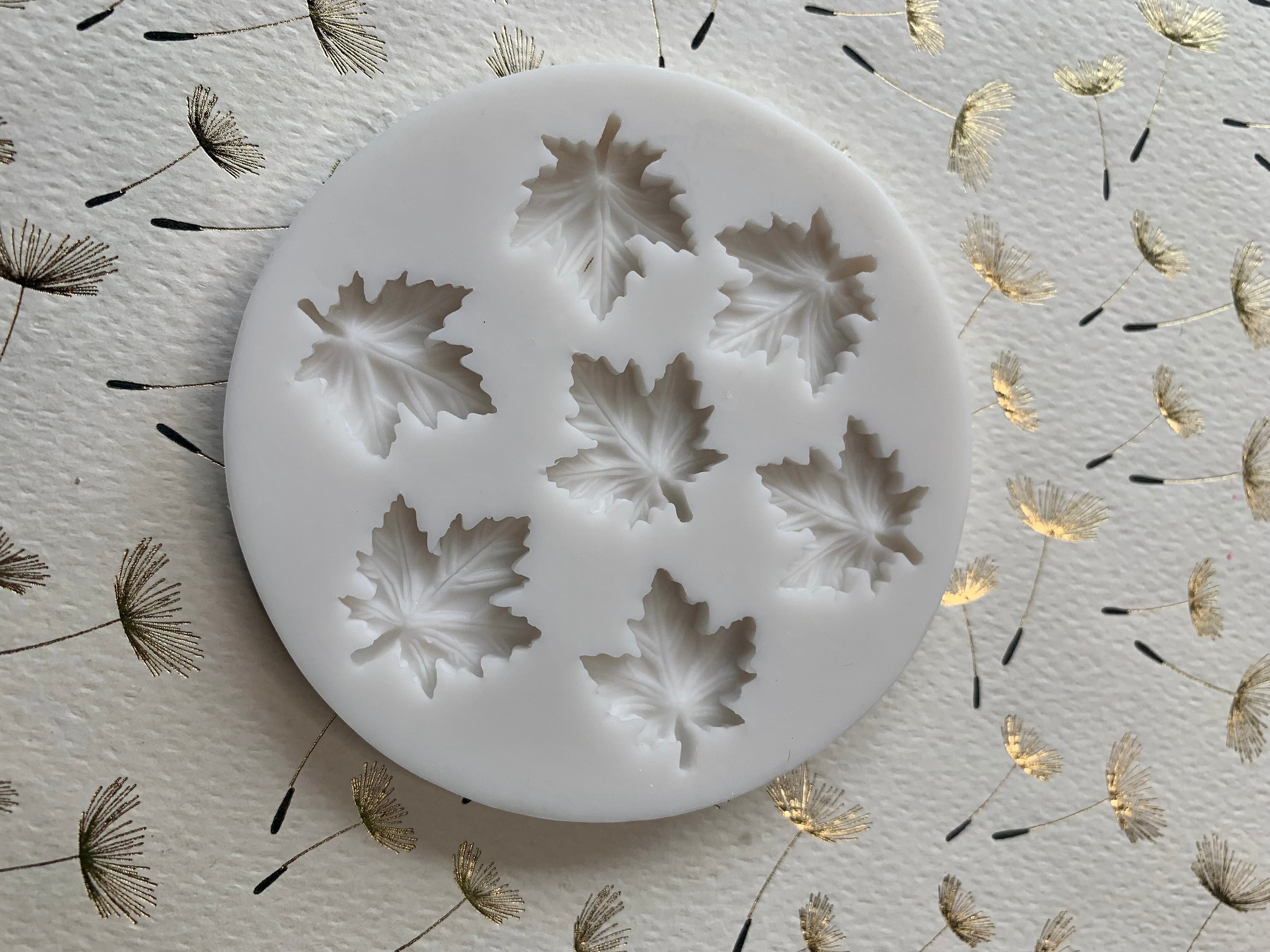 Maple Leaf Silicone Cookie Mold – Artesão Cookie Molds