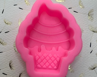 Ice Cream Cone Silicone Mold 3D