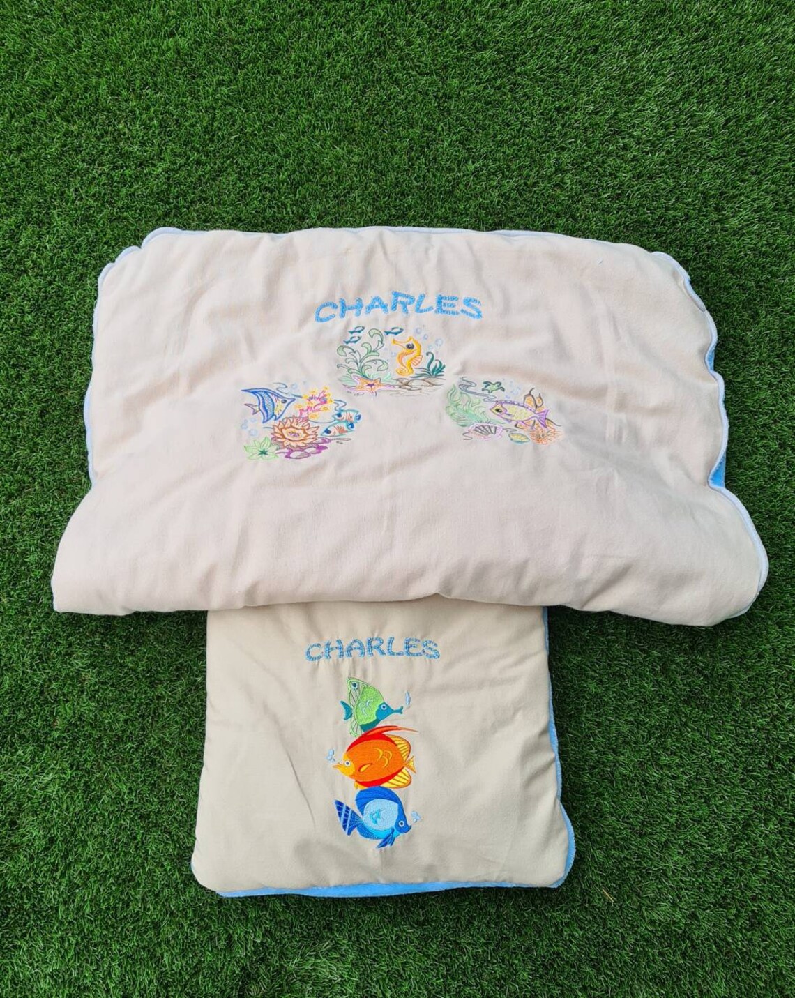 Magic Custom Baby Blanket Turns Into Cushion Original Birth Etsy UK
