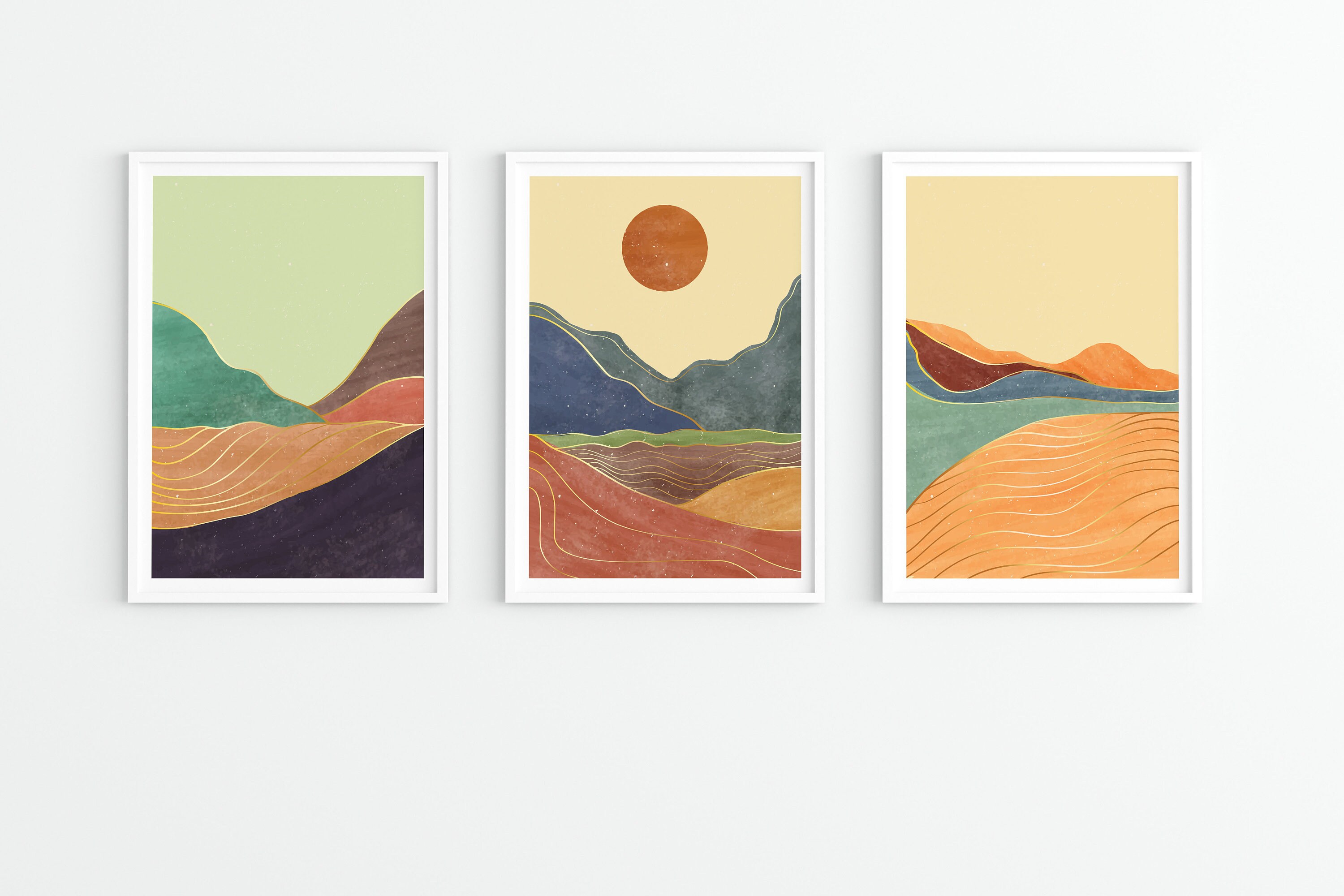 絵画 Brown Mountain DOWNLOAD Zip File Brown Mountain, Wall Art, Mountain Art