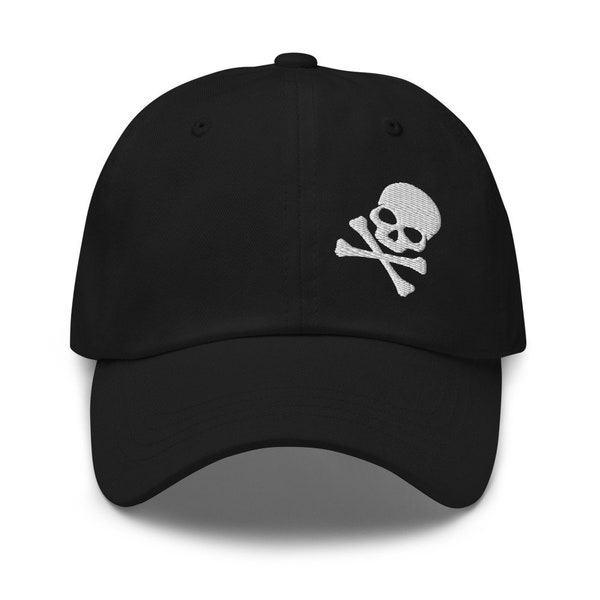 Skull and Crossbones Hat, Skull and Crossbones Cap, Pirate Hat, Pirate Cap