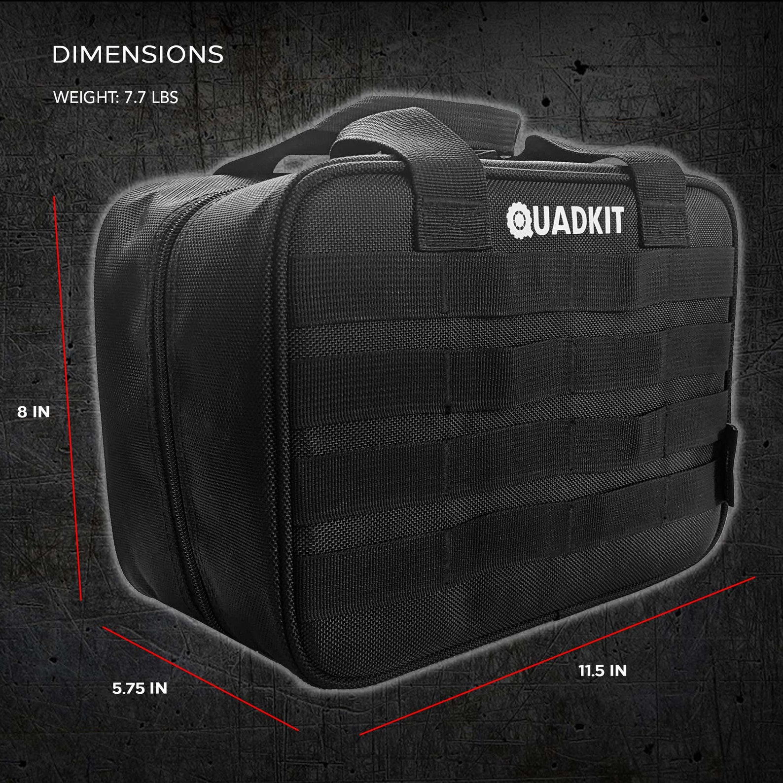 QUADKIT ATV Emergency Kit 106 Essential Items for Atv, Utv, Sxs, 4