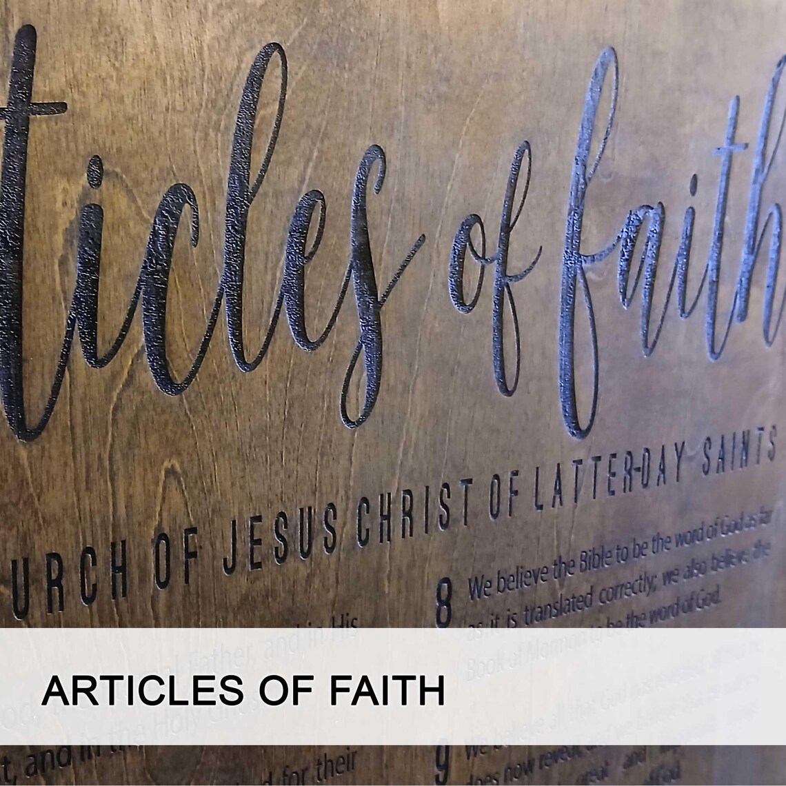 LDS Wall Decor | Family Proclamation to the World | the Living Christ ...