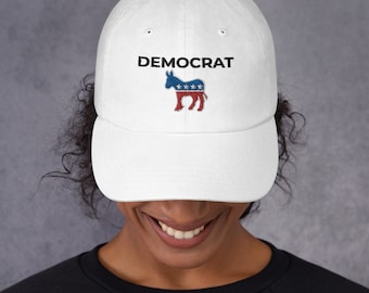 Gorra demócrata - Gorra liberal - Gorra con el logo demócrata