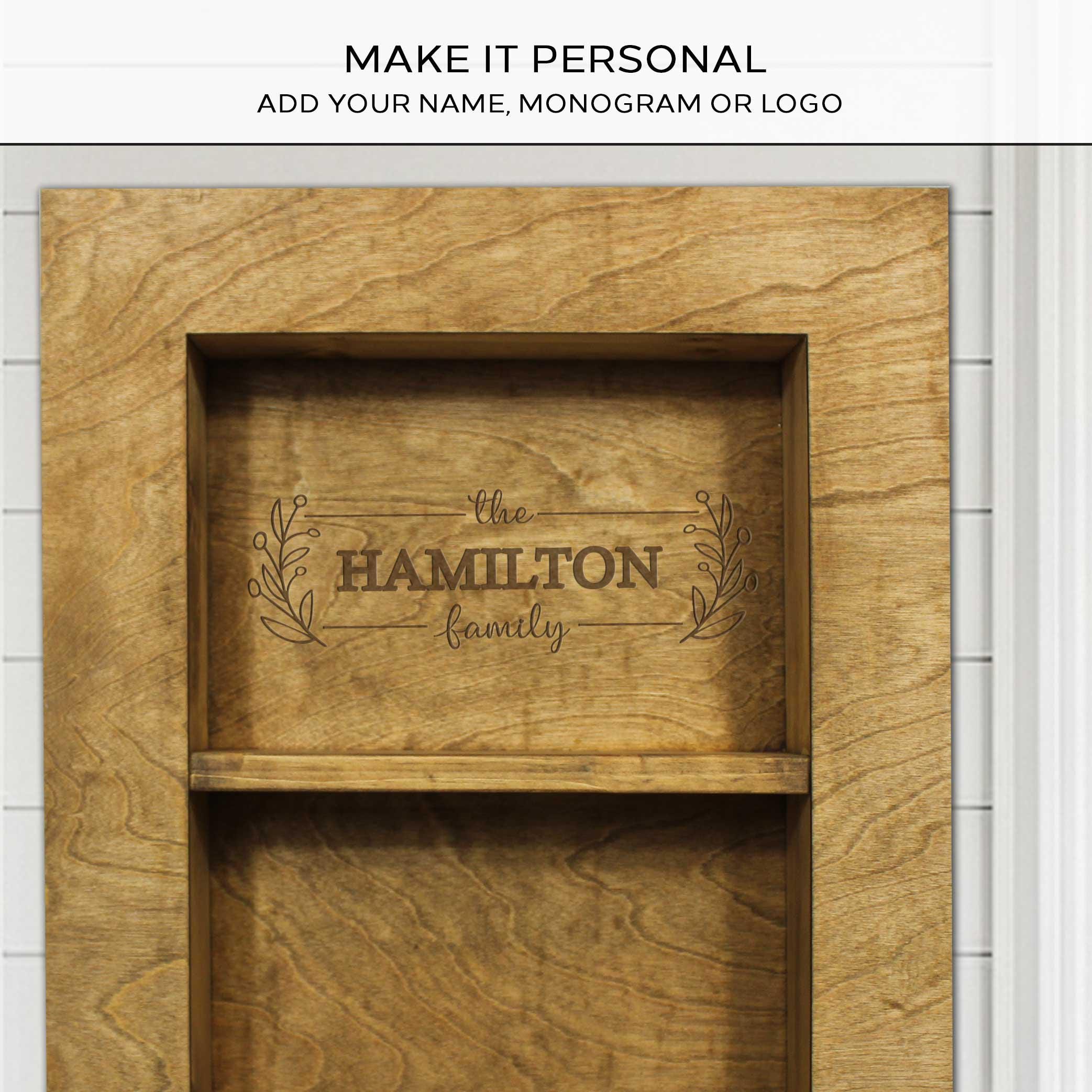 Recessed Shelves | Custom in Wall Inset Shelves | Designed for Common ...