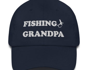 Grandpa Fishing Hat with Fly