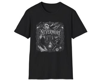 Nimm wieder Rabe T-Shirt | Edgar Allan Poe Dark Academia T-Shirt