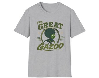 The Great Gazoo T-Shirt | Flintstone Vintage Cartoon Space Character