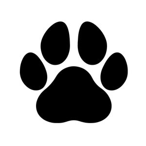 Paw SVG, PNG, EPS, jpg digital download