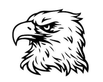 Intimidating black and white eagle mascot, eagle Sizes L (175-180CM)
