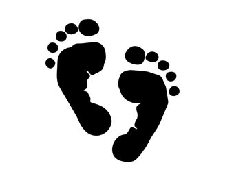 Download Baby Feet Svg Etsy