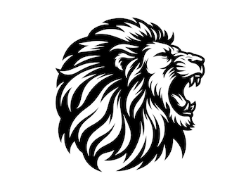 ROARING LION SVG, Png, Eps, jpg digital download