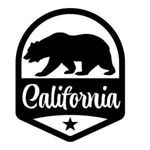 Ours de l’État de Californie SVG, PNG, EPS, jpg téléchargement numérique