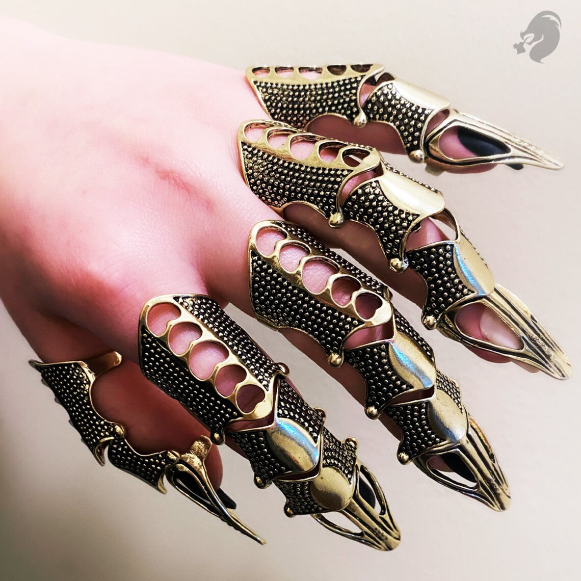 5 Piece Finger Claws Etsy