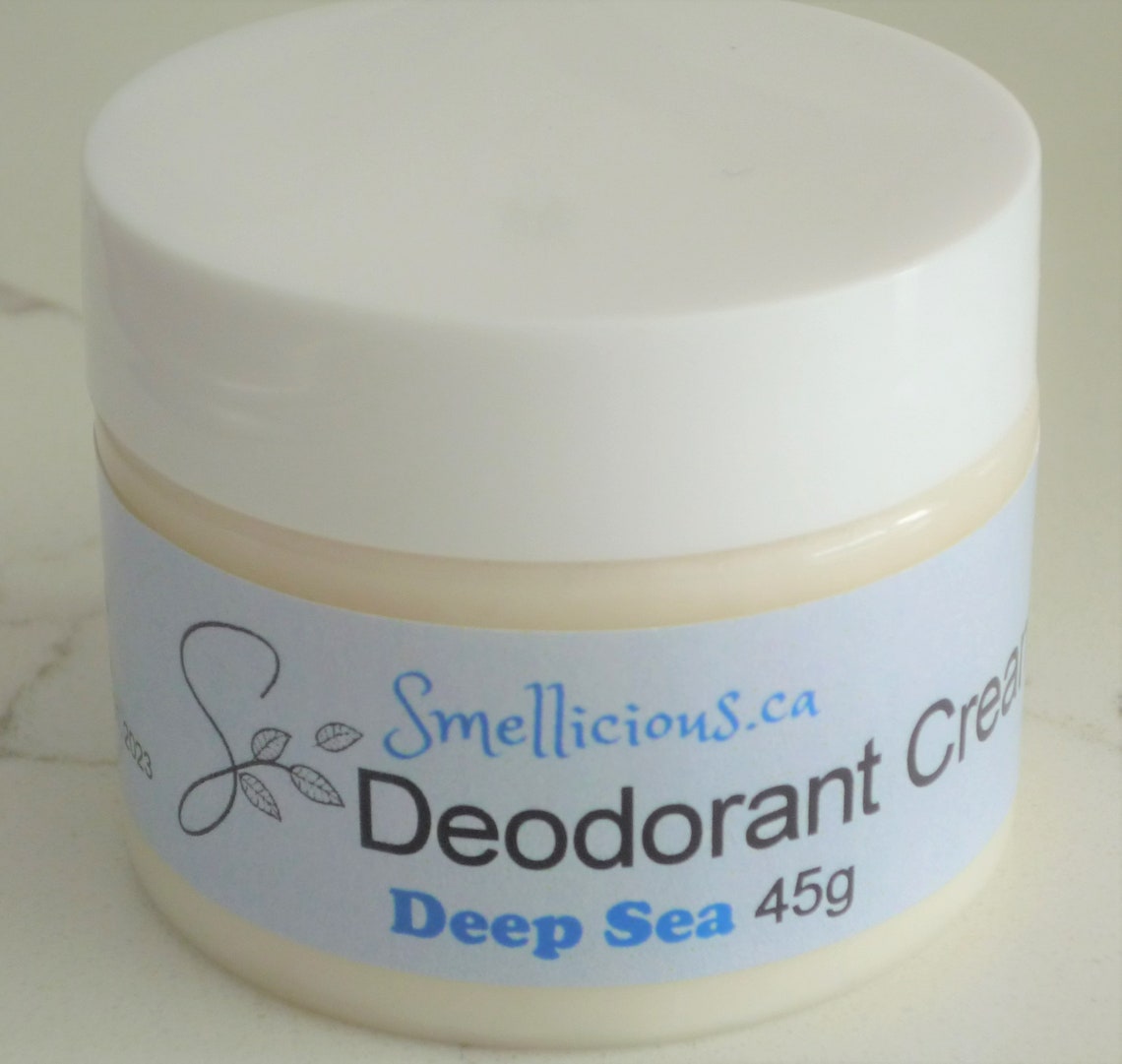 Natural Deodorant Cream Etsy