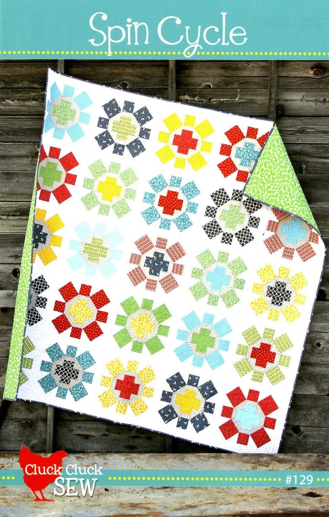 Spin Cycle Quilt Pattern From Cluck Cluck Sew paper Pattern Etsy