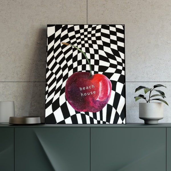 Beach House Band Poster Etsy