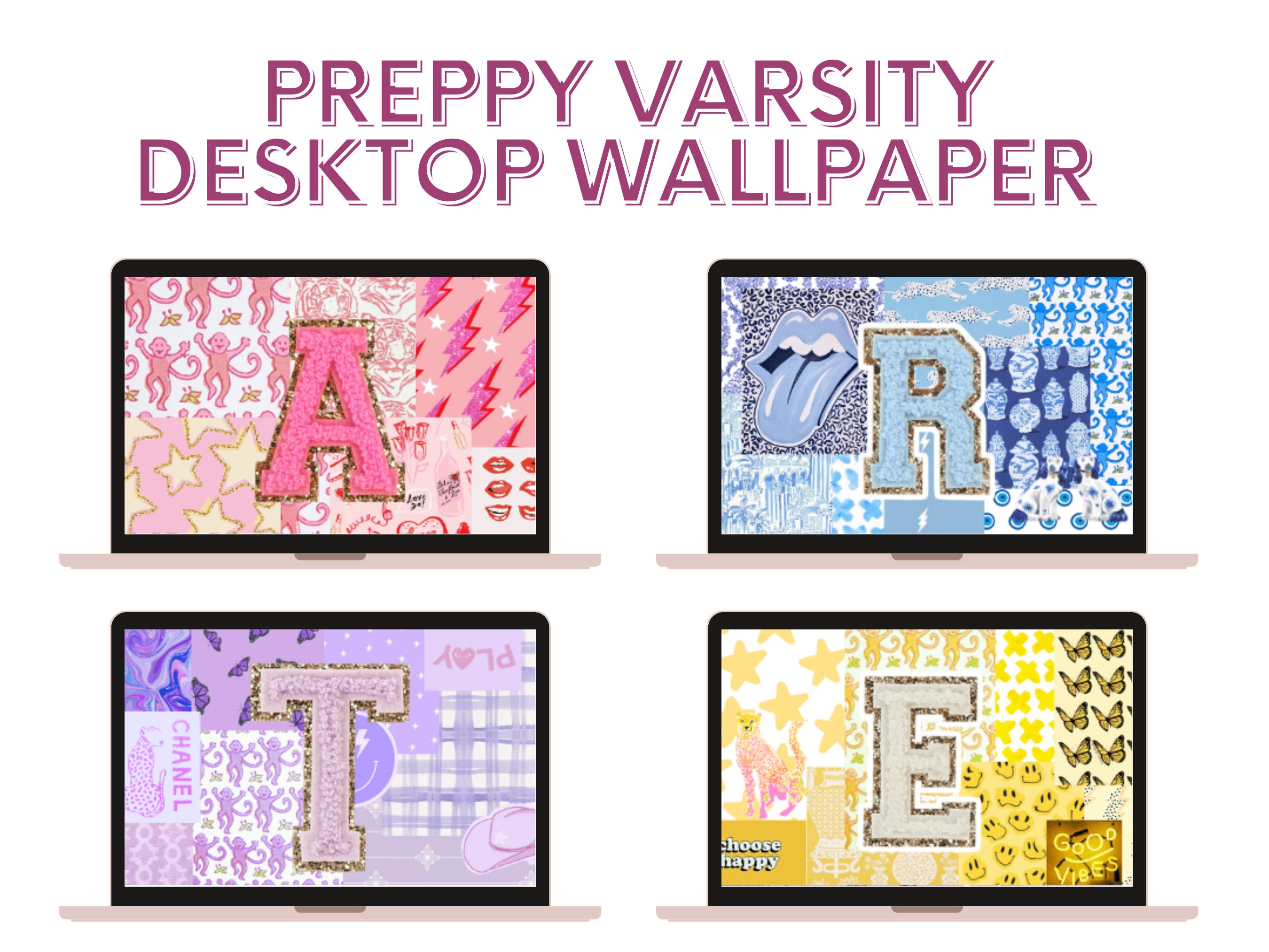 High Resolution Preppy Glitter Varsity Initial Patch Desktop - Etsy Singapore High Resolution Preppy Glitter Varsity Initial Patch Desktop - Etsy Singapore