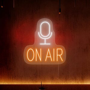 On air neon sign,On air light sign,Recording studio light,On air sign,On air led,Music studio sign,On air wall sign,Recording studio sign