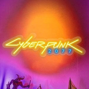 Cyberpunk Leuchtreklame, Cyberpunk LED Schild, Cyberpunk 2077 Dekor, Afterlife LED Schild, Cyberpunk Wand Kunst Licht, Cyberpunk 2077 Neonlicht
