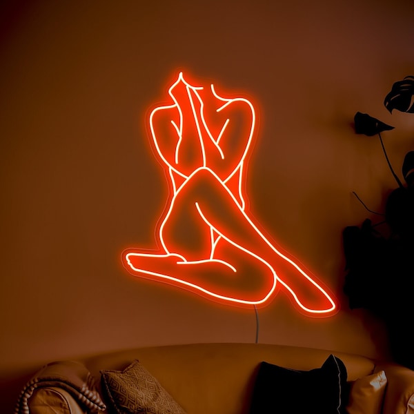 Lady neon sign,Body neon sign,Woman body neon sign,Woman body wall decor,Lady neon sign,Neon sign bedroom girl,Led neon sign