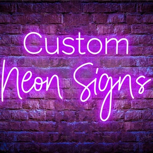 Segno al neon personalizzato, segno al neon luce personalizzata led, segno di luce al neon, segno al neon Led, luce del segno al neon, segno di luce al neon per parete, segno al neon personalizzato