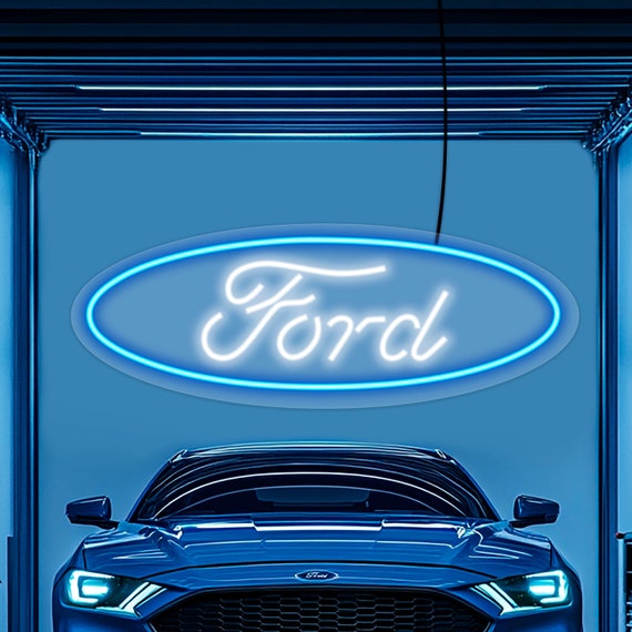 ネオンサイン　Ford アメ車　ガレージ Ford Neon Sign, Ford Logo Led Sign,ford Garage Light up Sign