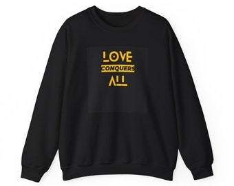 Love Conquers All Unisex Heavy Blend™ Crewneck Sweatshirt