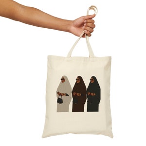 The Trio Cotton Canvas Tote Bag