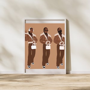 Hear No Evil, See no Evil, Speak No Evil Digital Print