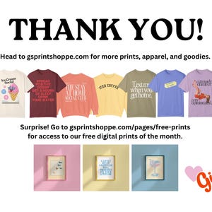 a group of t - shirts with the words thank you