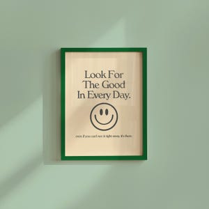 Arte de pared con caras sonrientes: estilo retro - Descarga digital para habitaciones infantiles