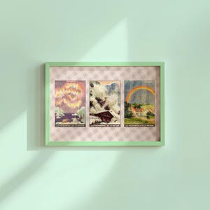 Estilo vintage, estampas da natureza, decoração de berçário, arte de cartão postal, download digital, decoração retrô, arte da moda, GS Print Shoppe, impressão de arte vintage
