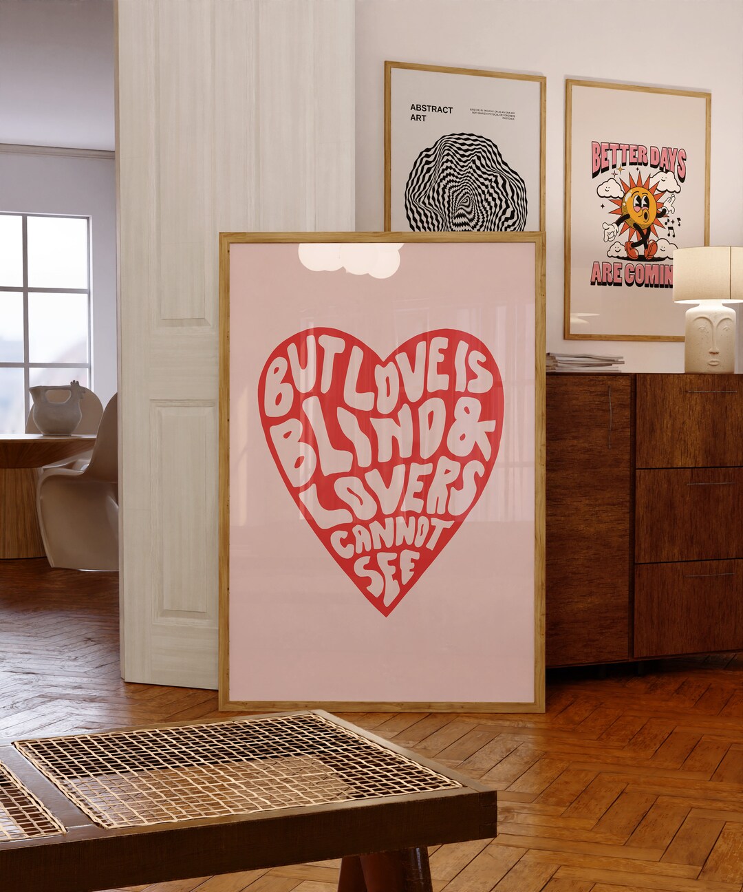 Love is Blindshakespeare Quotesdigital Downloadwall Printpreppy