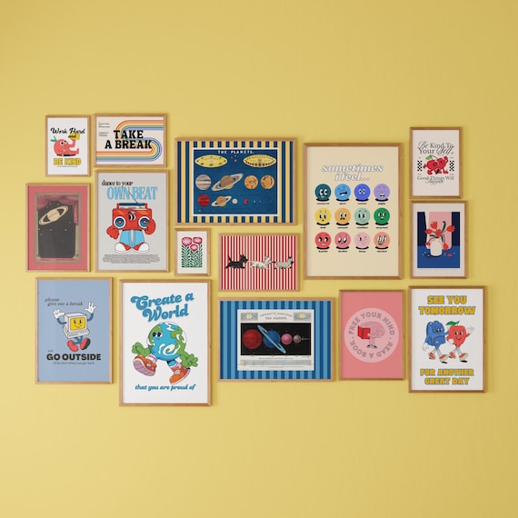 Classroom Wall Art: Kids Playroom Posters