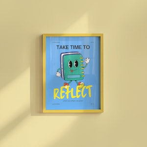 Impresión digital de mascota retro, decoración infantil moderna (descargar) imagen 1