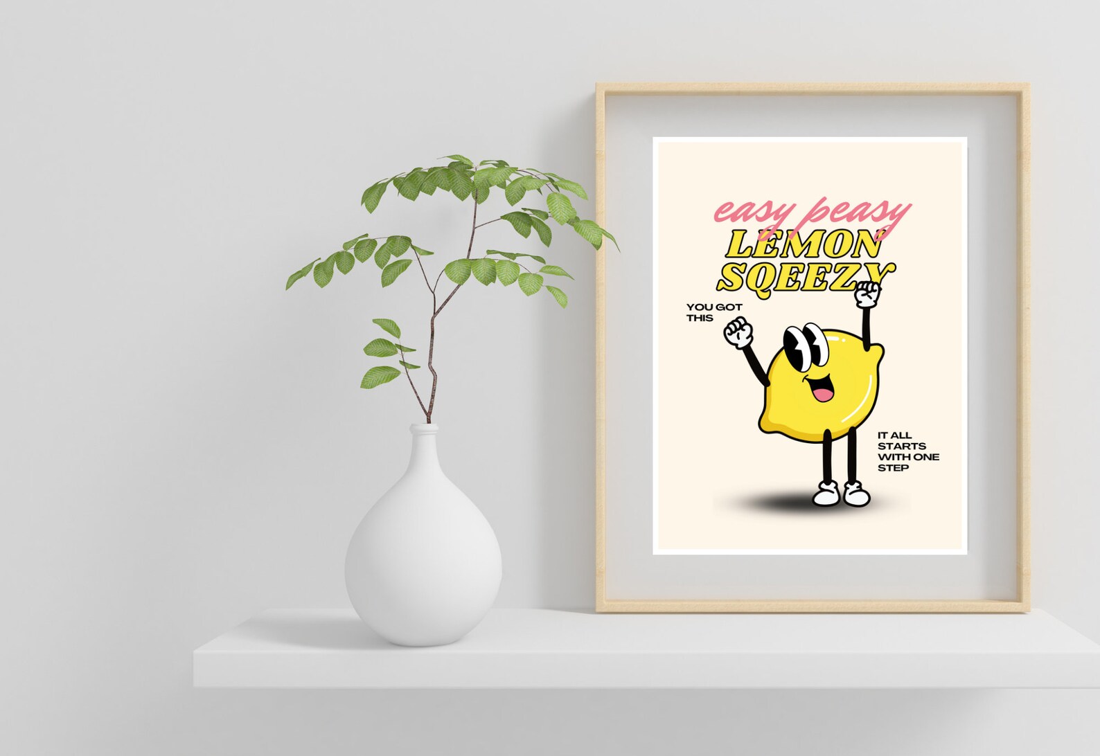 Easy Peasy Lemon Squeezy Printable Classroom Poster Digital - Etsy