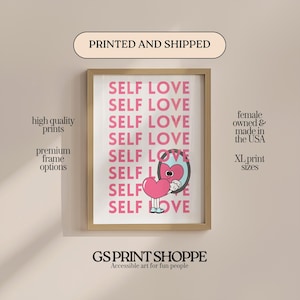Self Love Vertical Art Print