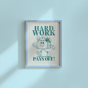 Classroom Art,Kids Room Art,Downloadable Print,Cartoon Art Print,Make Mistakes Print,Trendy Posters,Vintage Mascot Art,Cute Positive Art