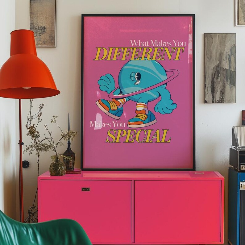Kids Learning Posters Bundle, Bright Playroom Art (Digital Download) image 4