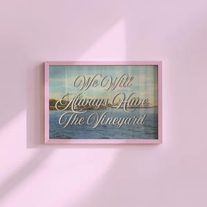 Marthas Vineyard Art Print: Coastal Massachusetts Vintage Art (Digital Download)