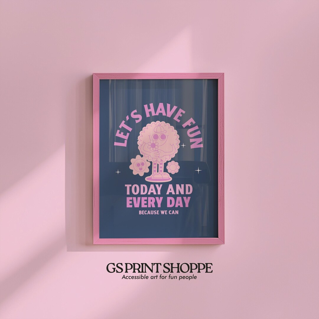 Let's Have Fun! Printable Classroom Poster, Class Decor, Kids Room ...